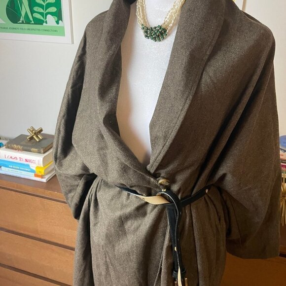 Anthropologie 100% WOOL Coat - Picture 4 of 9